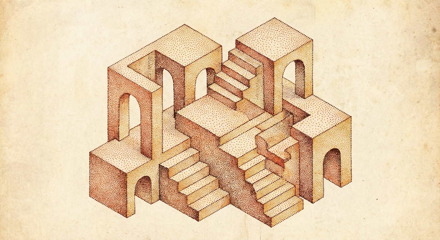 Geometric abstract shape