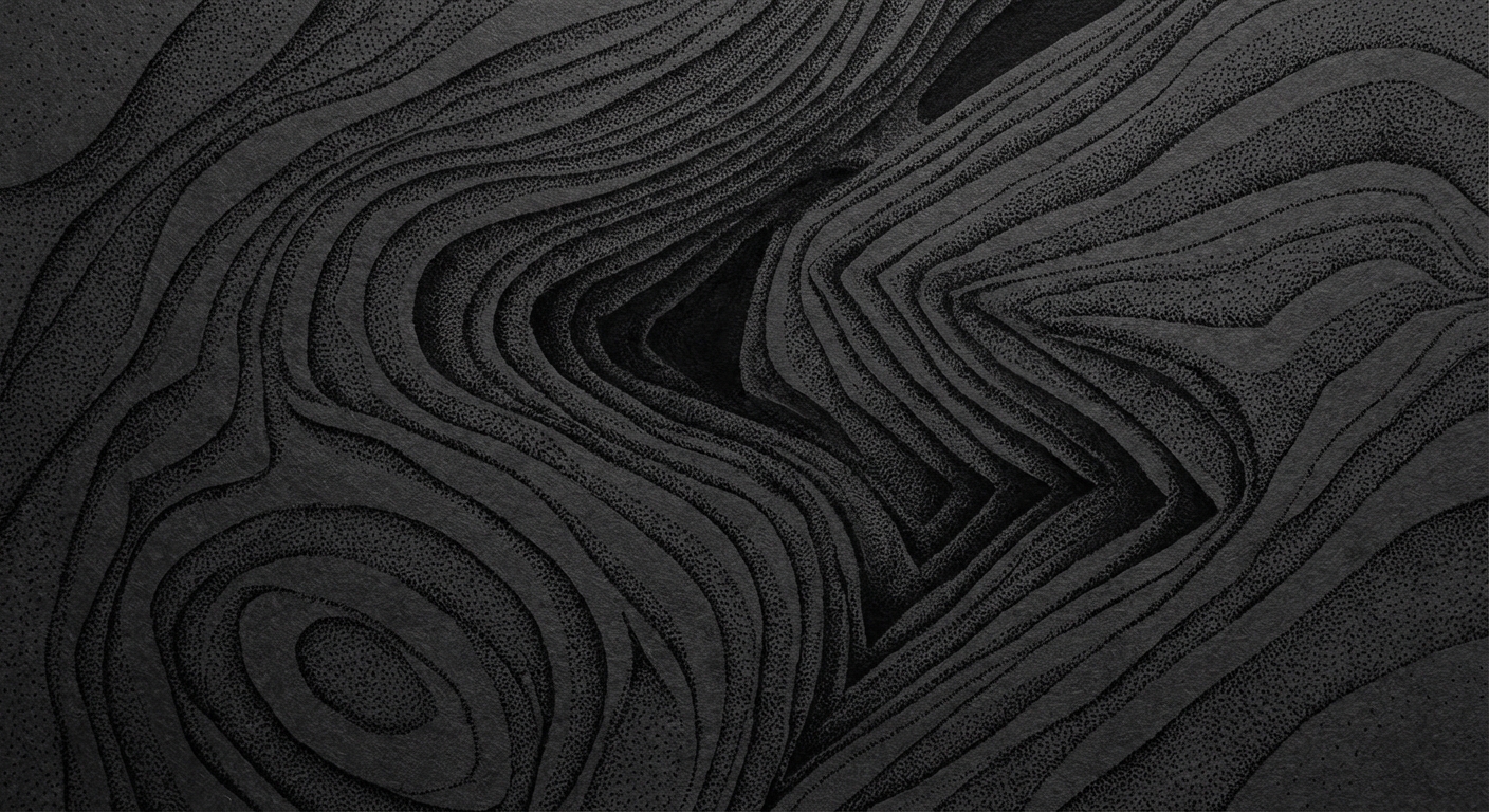 Topographic abstract dark pattern
